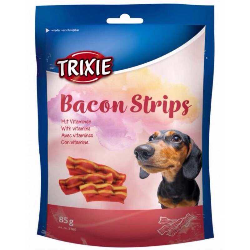 Trixie (Тріксі) Bacon Strips - Ласощі для собак з беконом (85 г) в E-ZOO