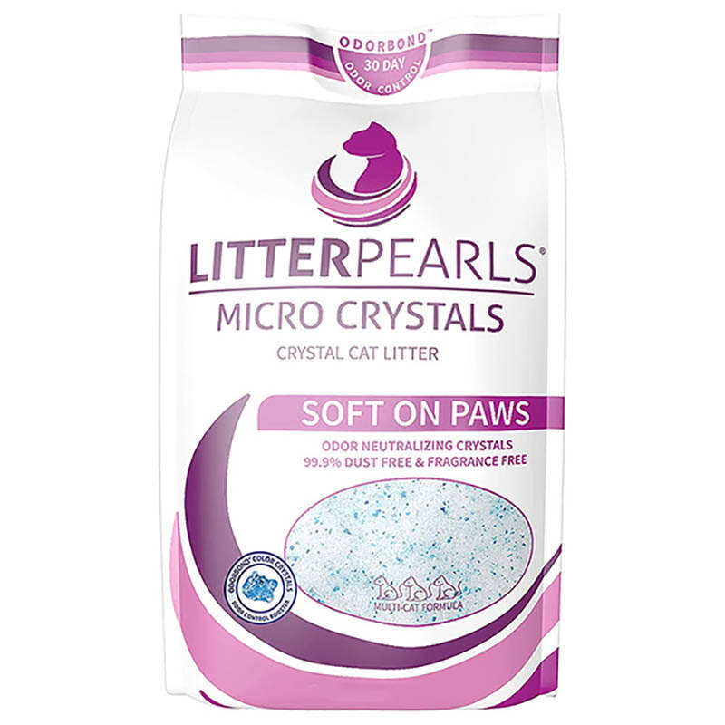 Litter Pearls (Литтер Пэрлс) Micro Crystals - Наполнитель кварцевый для кошачьего туалета (1,59 кг) в E-ZOO