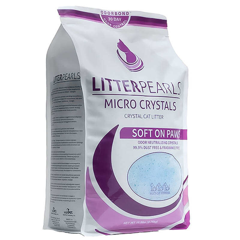 Litter Pearls (Литтер Пэрлс) Micro Crystals - Наполнитель кварцевый для кошачьего туалета (1,59 кг) в E-ZOO