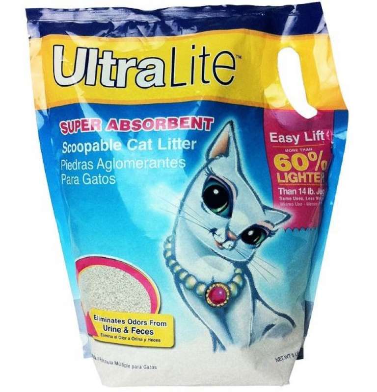 Litter Pearls (Литтер Пэрлс) UltraLite - Наполнитель комкующийся ультралегкий (2,27 кг) в E-ZOO