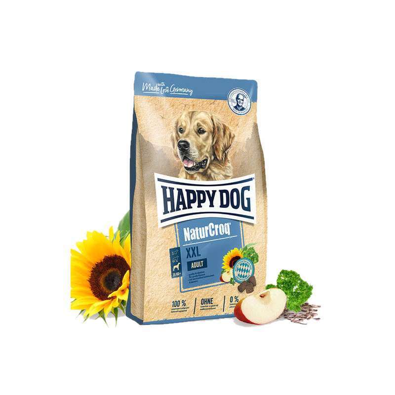 Happy Dog (Хеппі Дог) NaturCroq XXL - Сухий корм зі свійською птицею для дорослих собак великих порід (15 кг) в E-ZOO