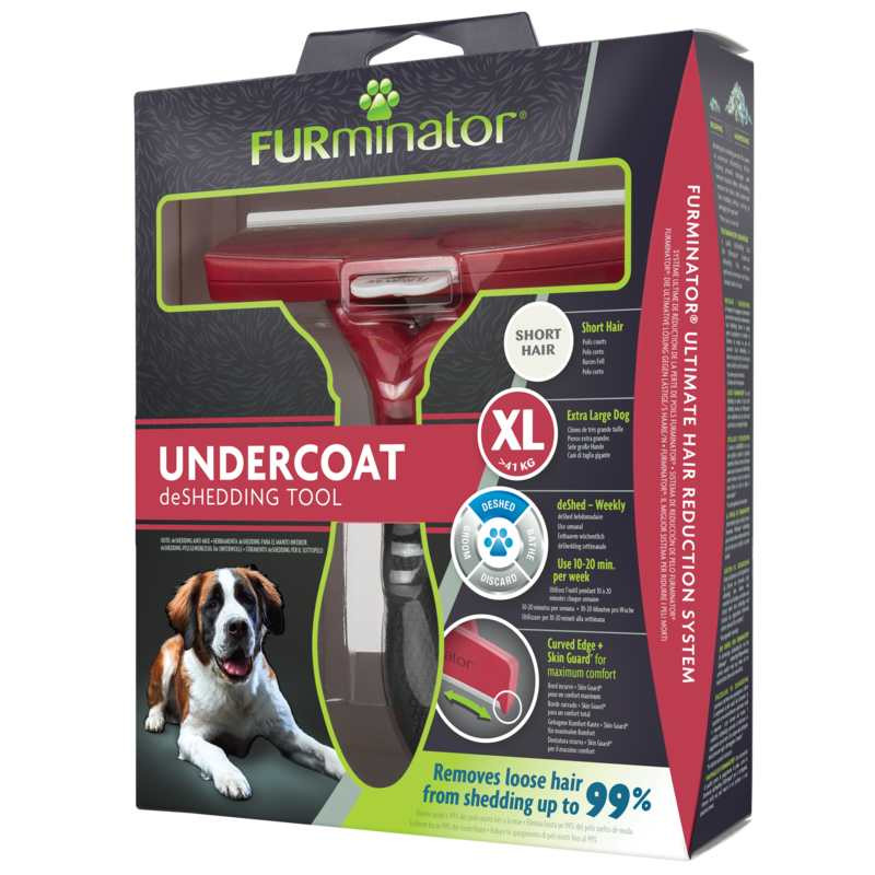 FURminator (ФУРминатор) Short Hair Gigant Breed Dog - Фурминатор для короткошерстных собак гиганских пород (XL/Short) в E-ZOO