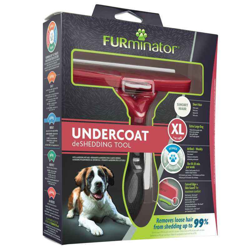 FURminator (ФУРмінатор) Short Hair Gigant Breed Dog - Фурмінатор для короткошерстих собак особо великих порід (XL/Short) в E-ZOO
