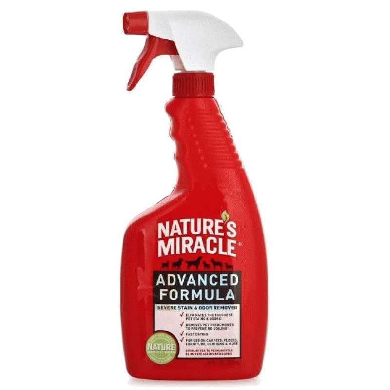 Nature's Miracle (Нейчерс Миракл) Advanced Formula - Уничтожитель стойких органических пятен и запахов (946 мл) в E-ZOO