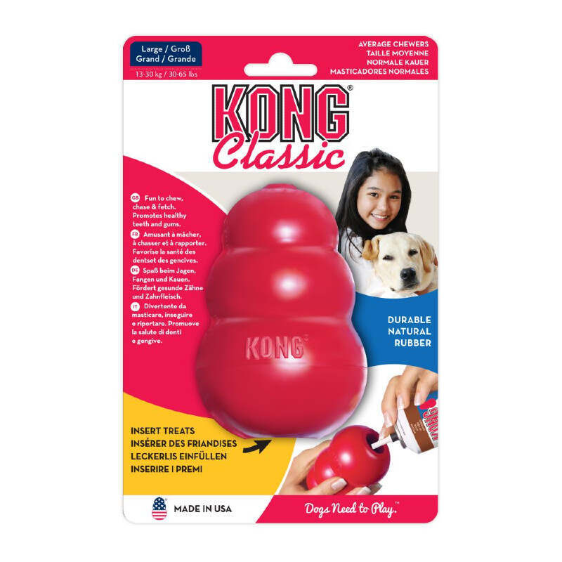 KONG (Конг) Classic - Игрушка для собак (L) в E-ZOO