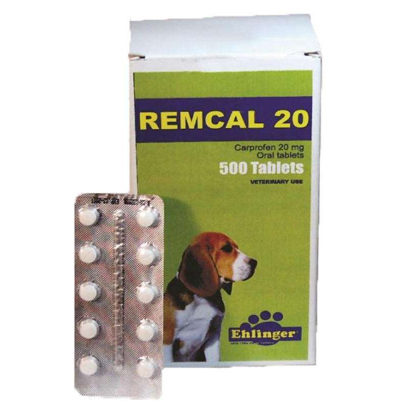 Ремкал (карпрофен 20 мг) №10 обезболивающие таблетки для собак (10 шт./уп.) в E-ZOO