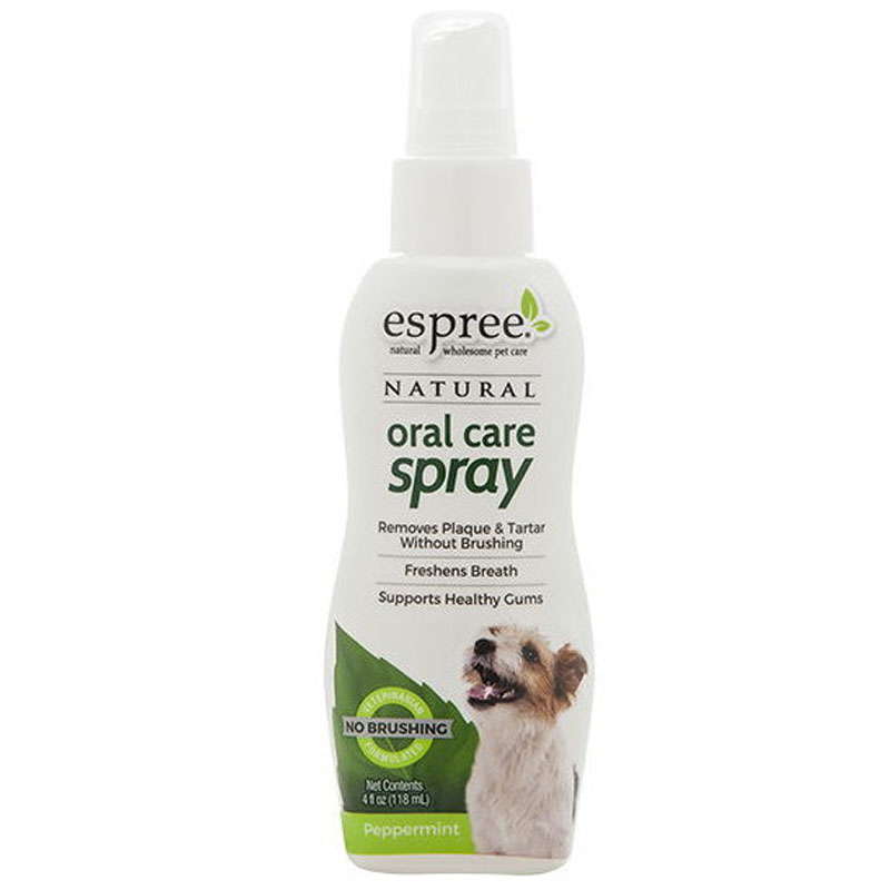 Espree (Эспри) Natural Oral Care Spray Peppermint - Спрей для ухода за зубами для собак с мятой (118 мл) в E-ZOO