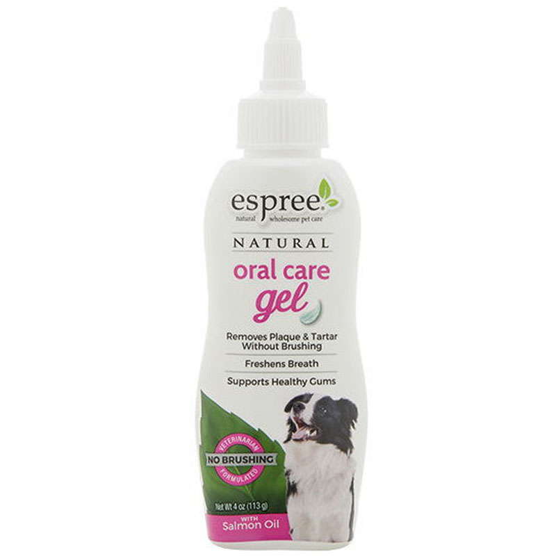 Espree (Эспри) Natural Oral Care Gel Salmon - Гель для ухода за зубами для собак с маслом лосося (118 мл) в E-ZOO