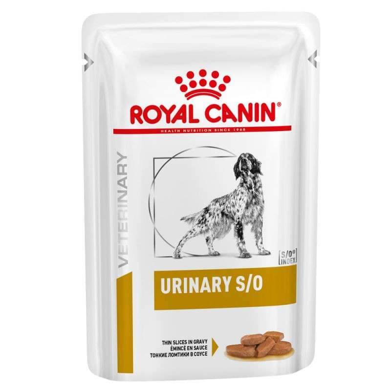 Royal Canin (Роял Канин) Urinary S/O - Консервированный корм для собак при заболеваниях нижних мочевыводящих путей (дольки в соусе)