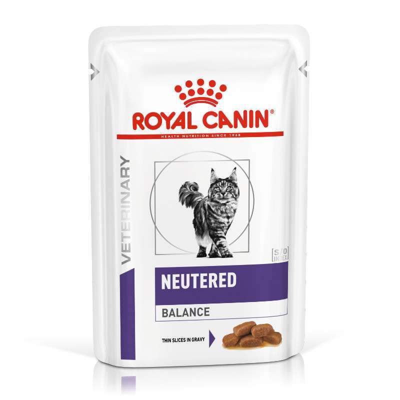 Royal Canin (Роял Канин) Neutered Balance - Консервированный корм для котов с избыточным весом (кусочки в соусе)