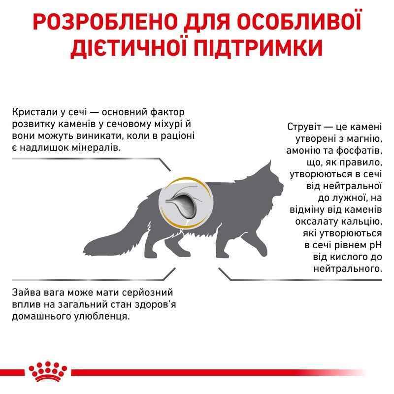Royal Canin (Роял Канін) Urinary S/O Moderate calorie - Ветеринарна дієта для стерилізованих котів при захворюваннях нижніх сечовивідних шляхів (400 г) в E-ZOO