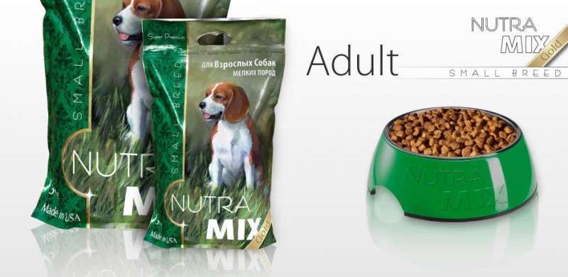 Nutra Mix Gold (Нутра Мікс Голд) Adult Small Breed Chicken & Rice - Сухий корм з куркою для дорослих собак маленьких і карликових порід (22,68 кг) в E-ZOO