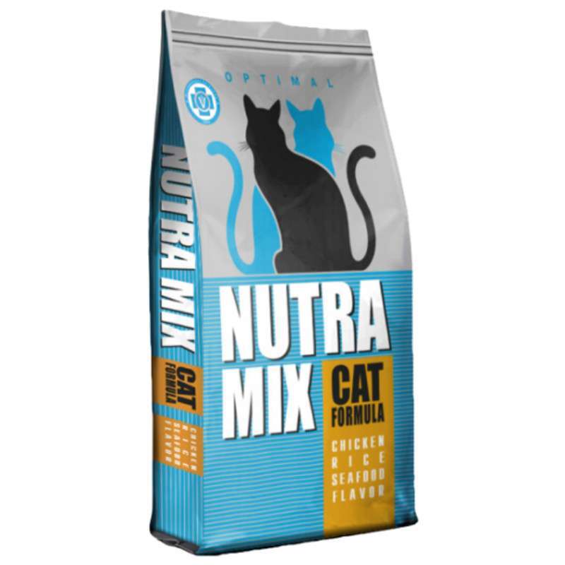 Nutra Mix (Нутра Микс) Cat Optimal - Сухой корм с птицей и рыбой для взрослых кошек (9,07 кг) в E-ZOO