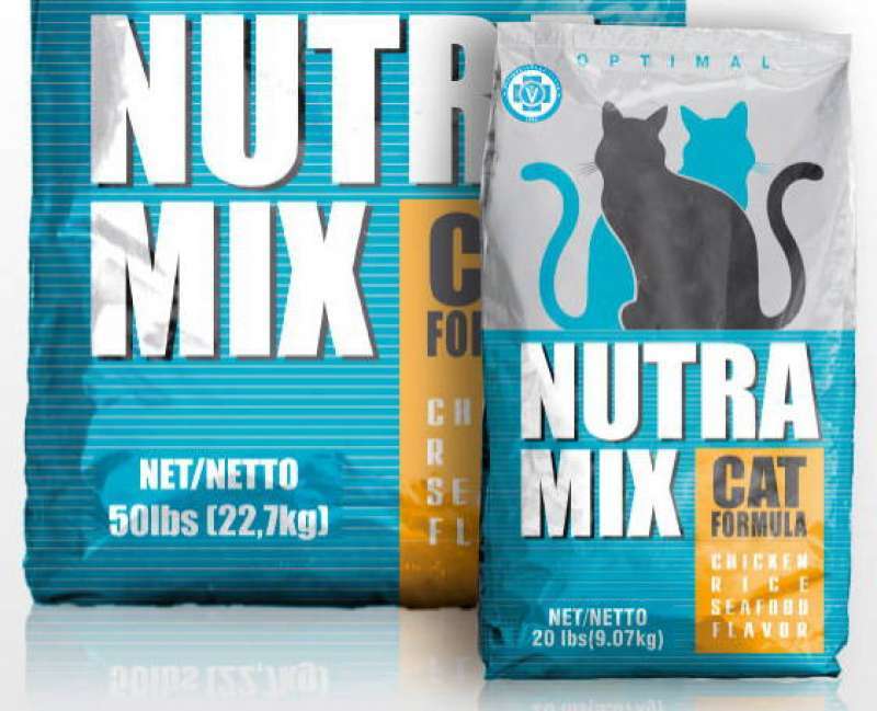 Nutra Mix (Нутра Мікс) Cat Optimal - Сухий корм з птицею та рибою для дорослих котів (9,07 кг) в E-ZOO