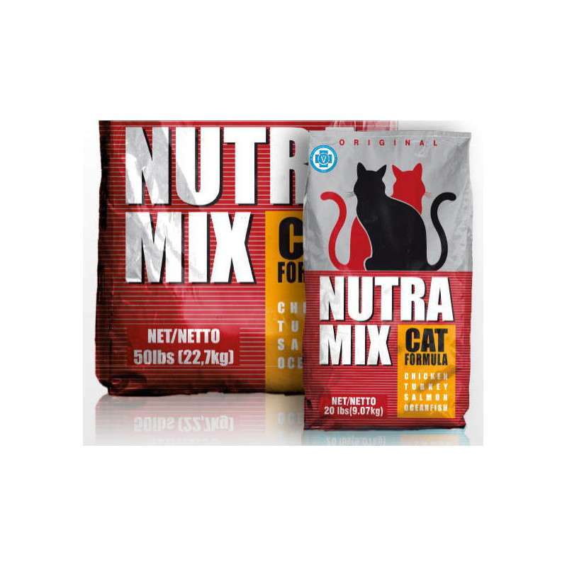 Nutra Mix (Нутра Микс) Cat Original - Сухой корм с курицей для взрослых кошек с нормальным уровнем активности (9,07 кг) в E-ZOO