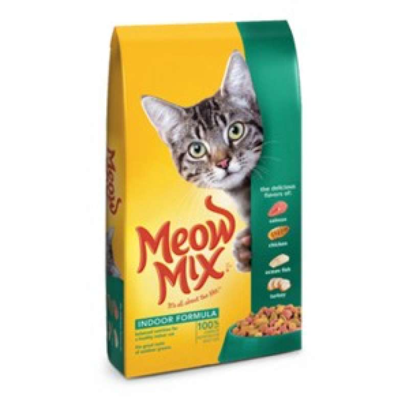 Meow Mix (Мяу Микс) Cat Indoor - Корм для кошек, живущих в закрытом помещении (6,44 кг) в E-ZOO