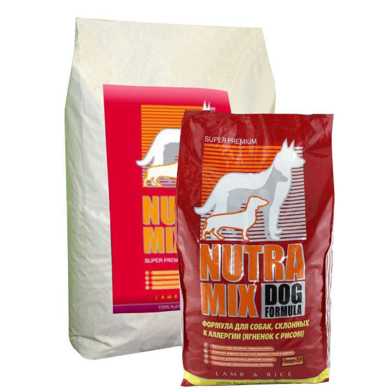 Nutra Mix (Нутра Мікс) Dog Lamb Meal & Rice - Сухий корм з ягням для дорослих собак всіх порід (22,7 кг) в E-ZOO
