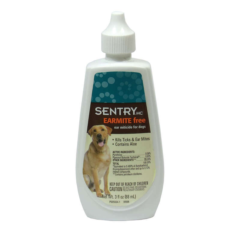 Sentry (Сентри) Earmite free - Капли от ушного клеща для собак (25 мл) в E-ZOO