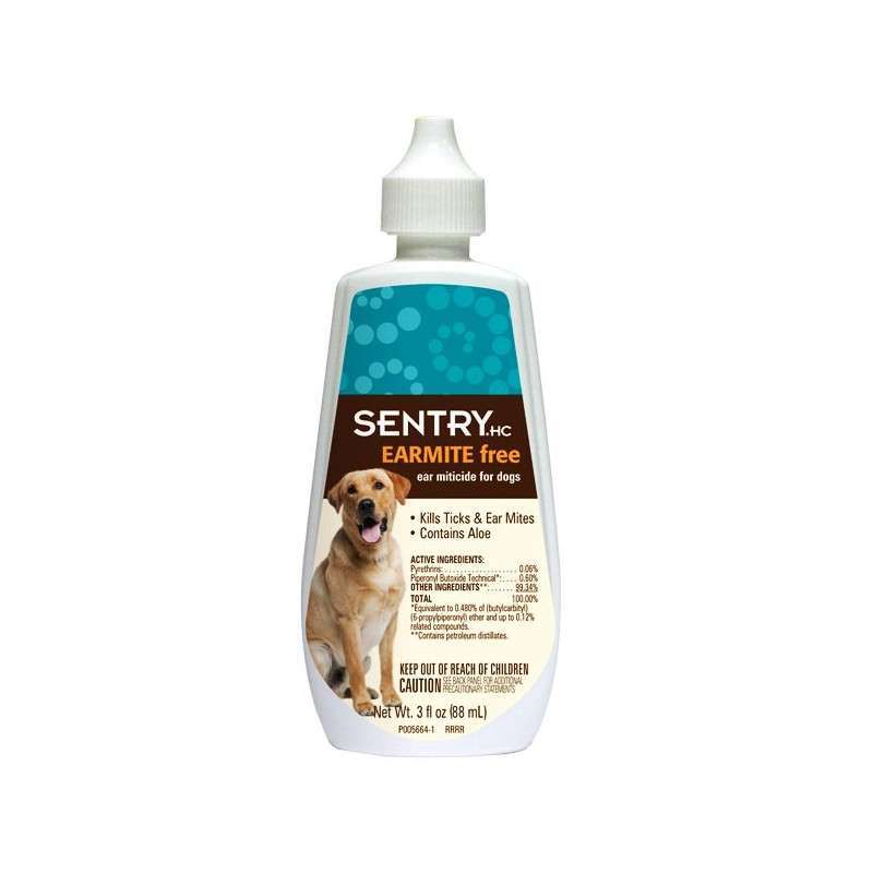 Sentry (Сентрі) Earmite free - Краплі від вушного кліща для собак (25 мл) в E-ZOO