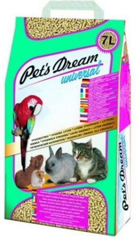 Pet's Dream (Петс Дрим) Universal - Наполнитель универсальный для котов, грызунов и птиц (7 л / 4 кг) в E-ZOO