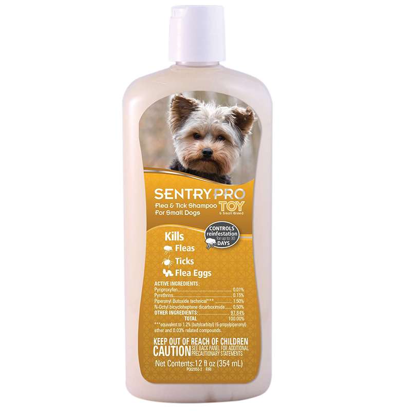 Sentry (Сентри) Pro Toy&Small breeds - Шампунь противопаразитарный для собак маленьких пород (354 мл) в E-ZOO