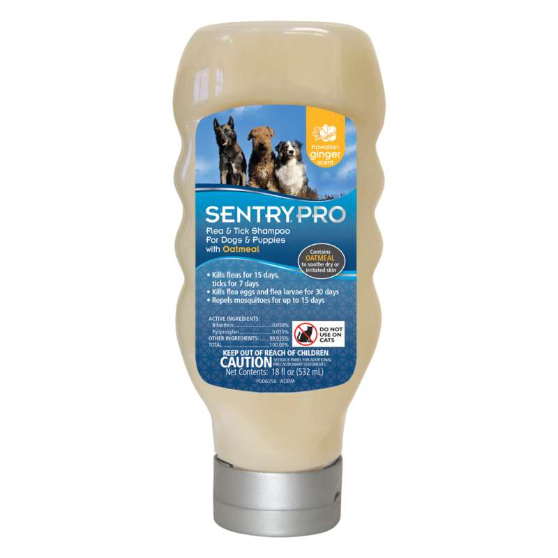 Sentry (Сентрі) Pro Ginger - Шампунь від бліх для собак (532 мл) в E-ZOO