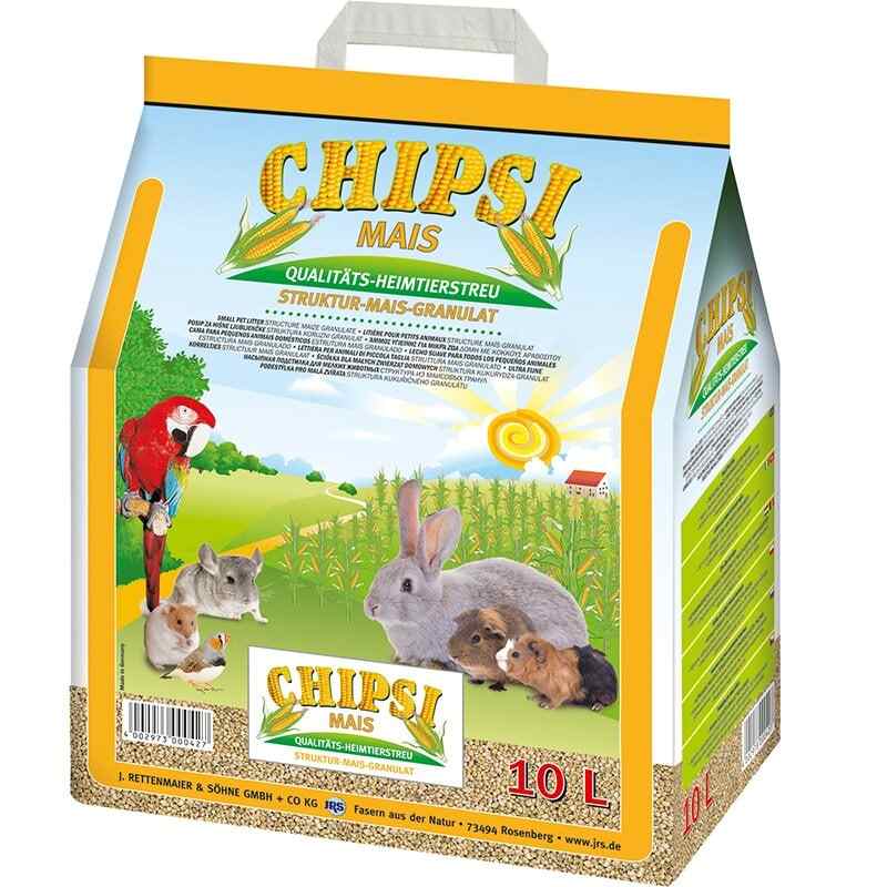 CHIPSI (Чипси) MAIS - Наполнитель кукурузный для грызунов (10л/4,6кг) в E-ZOO