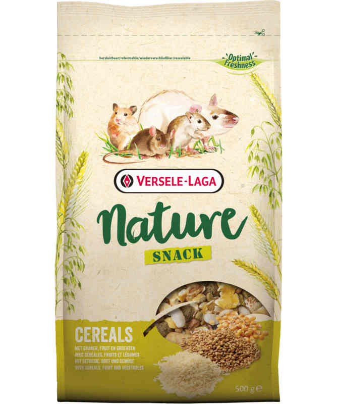 Versele-Laga (Верселе-Лага) Nature Snack Cereals - Додатковий корм для гризунів (500 г) в E-ZOO