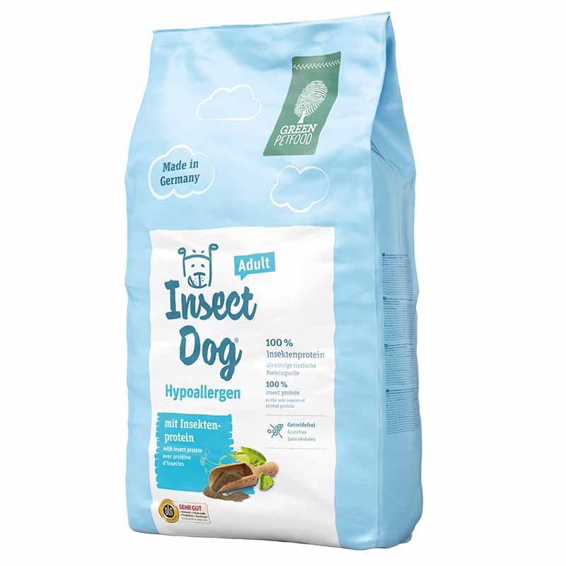 Green Petfood (Грін Петфуд) InsectDog Hypoallergen Dog Adult - Сухий корм для дорослих собак із протеїном комах (10 кг) в E-ZOO