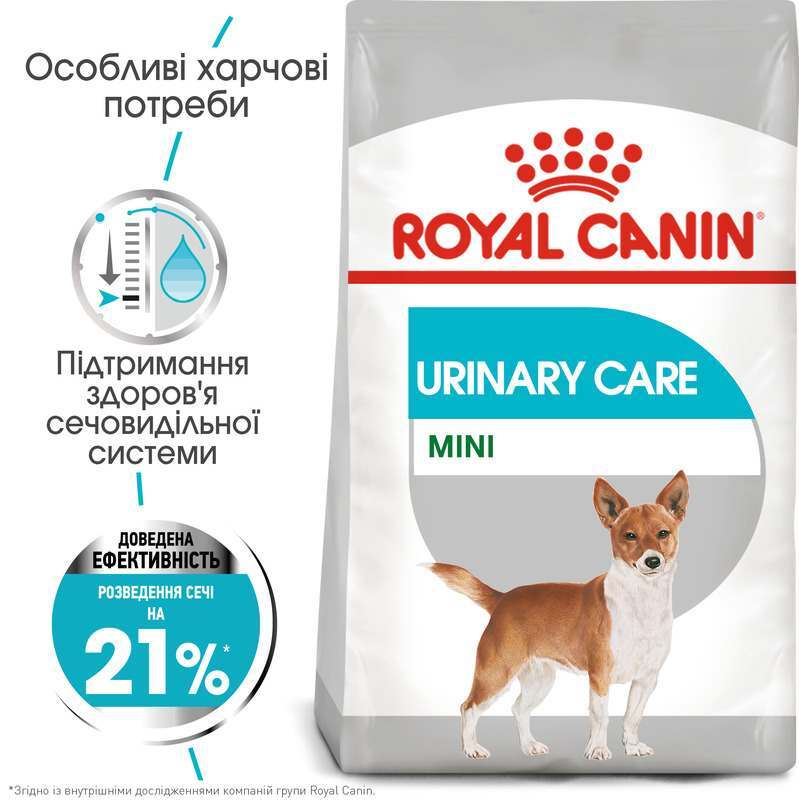 Royal Canin (Роял Канін) Mini Urinary Care - Сухий корм для собак малих порід з чутливою сечовидільної системою (1 кг) в E-ZOO
