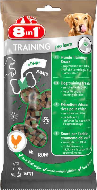 8in1 (8в1) Training Treats Pro Learn - Ласощі для собак - Трейнінг "Для навчання" (100 г) в E-ZOO
