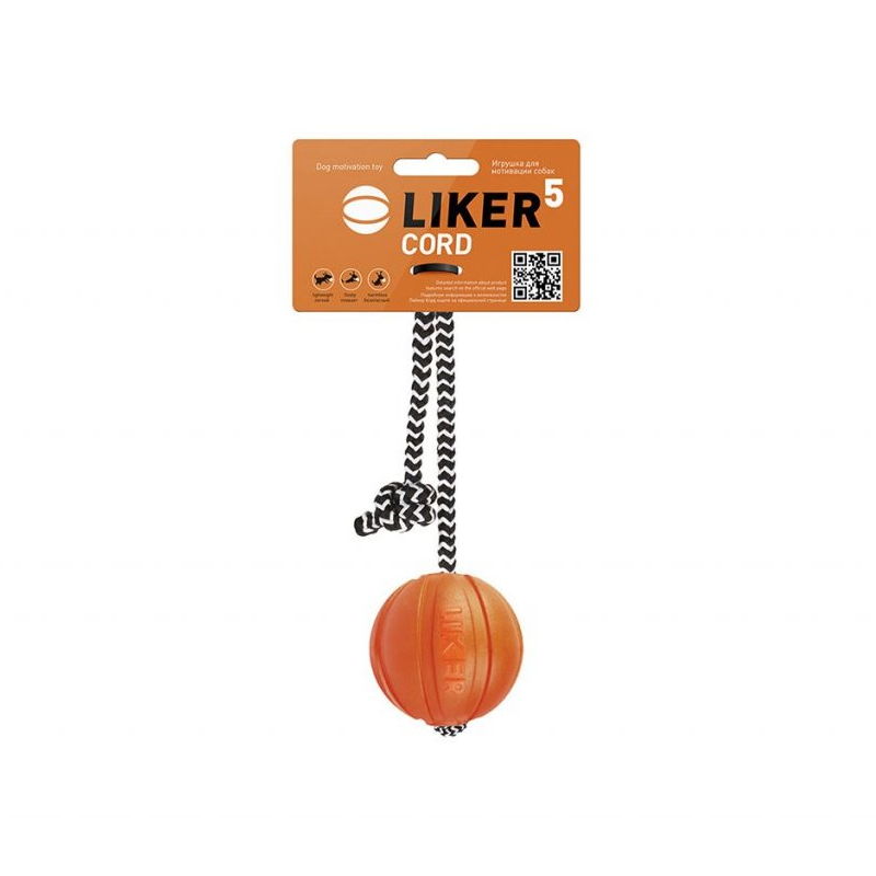 Collar (Коллар) LIKER CORD - Игрушка для тренировки послушания собак (Ø5 см) в E-ZOO