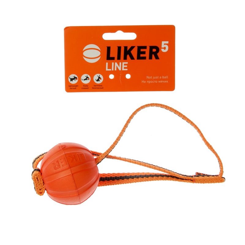 Collar (Коллар) LIKER LINE - Игрушка ЛАЙКЕР ЛАЙН для перетягивания (Ø5 см) в E-ZOO