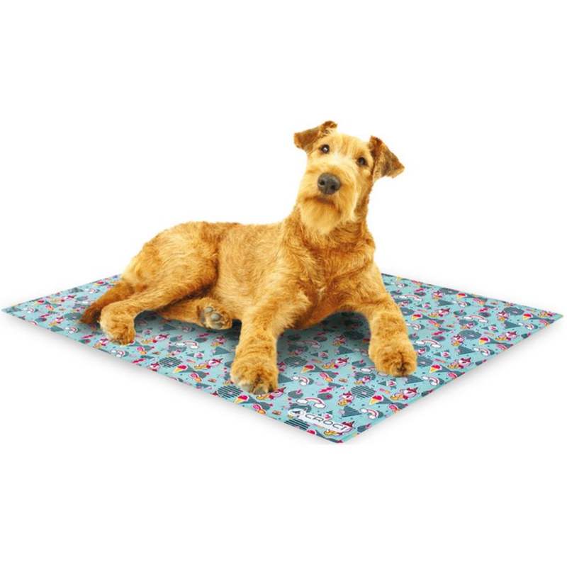 Croci (Крочі) FreshMat - Охолоджуючий килимок для собак "Единорожки" (50х40 см) в E-ZOO