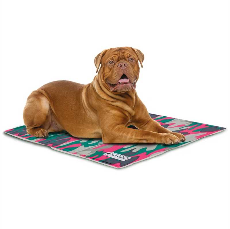 Croci (Крочи) FreshMat - Охлаждающий коврик для собак "Розовый камуфляж" (50х40см) в E-ZOO