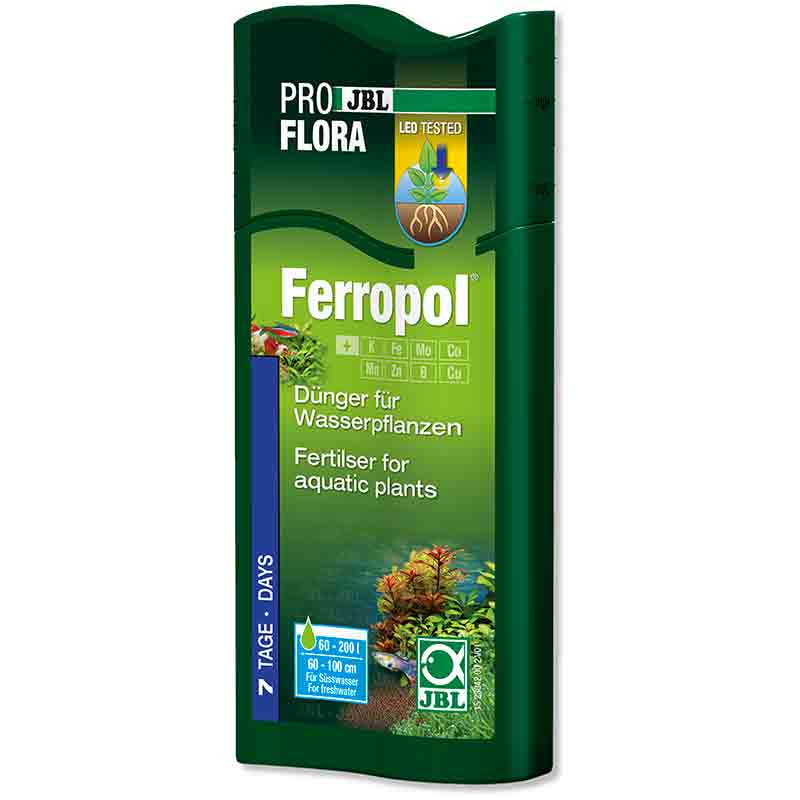 JBL (ДжиБиЭль) PROFLORA Ferropol - Удобрение для растений в пресноводных аквариумах (250 мл) в E-ZOO