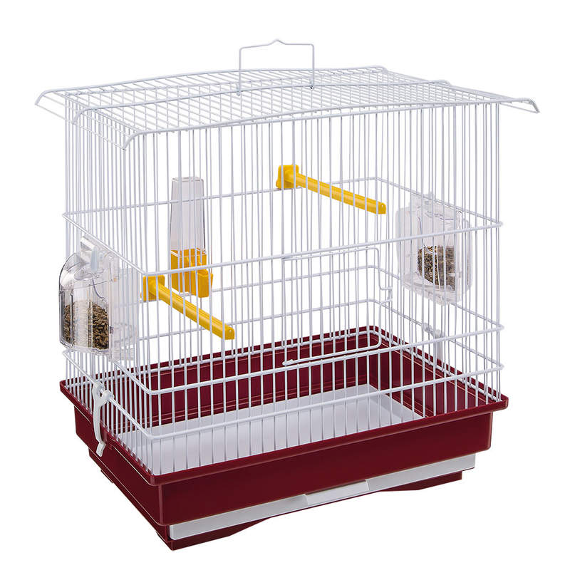 Ferplast (Ферпласт) Cage Giusy - Клетка для попугаев, канареек и мелких экзотических птиц (39x26x37 см) в E-ZOO