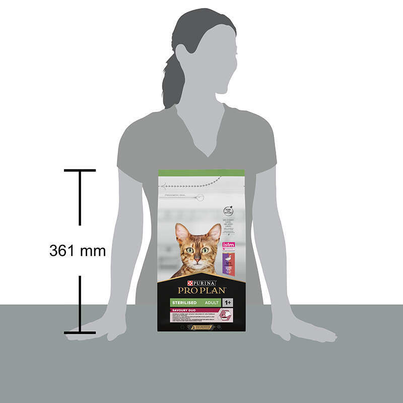 Purina Pro Plan (Пуріна Про План) Sterilised Adult Duck with Liver - Сухий корм з качкою і печінкою для стерилізованих котів (1,5 кг) в E-ZOO