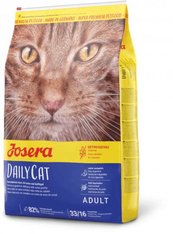 Josera (Йозера) DailyCat - Сухий повсякденний корм з куркою для котів (400 г) в E-ZOO