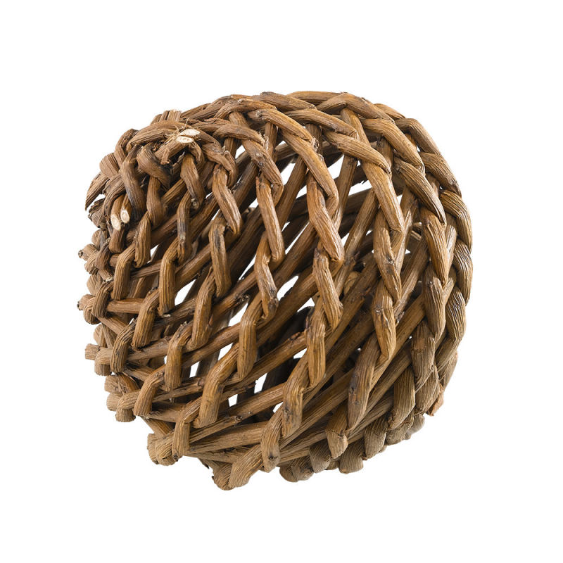 Ferplast (Ферпласт) Ball In Willow - Игрушка плетеный шар (Ø12 см) в E-ZOO