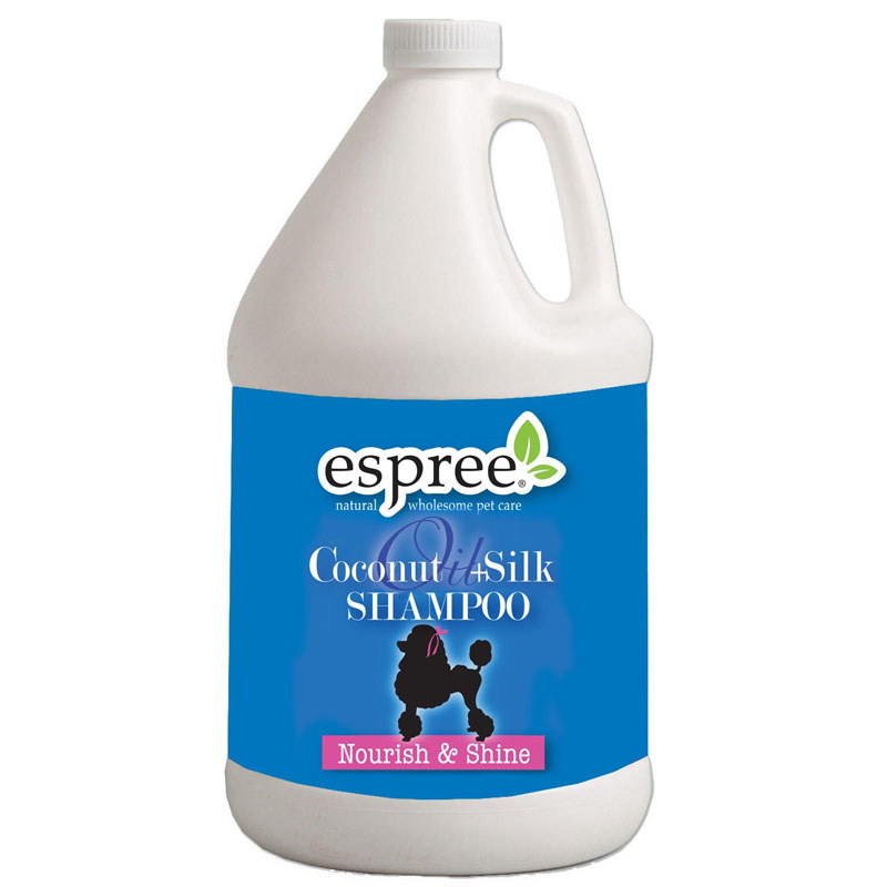 Espree (Эспри) Coconut Oil + Silk Shampoo - Шампунь с кокосовым маслом и протеинами шелка для питания и блеска шерсти собак (502 мл) в E-ZOO