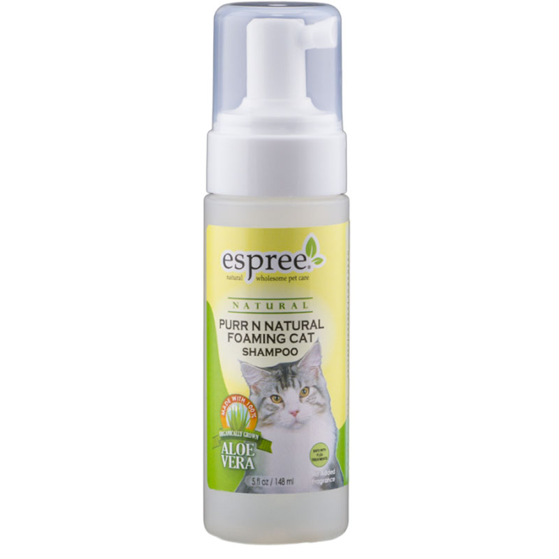 Espree (Эспри) Purr'N Natural Cat Facial Shampoo - Шампунь-пена для взрослых кошек и котят (148 мл) в E-ZOO