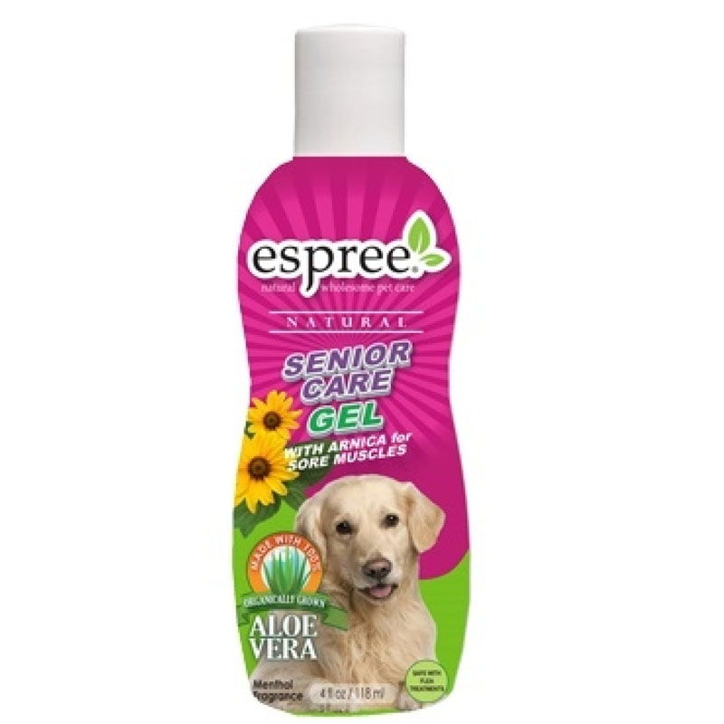Espree (Эспри) Senior Care Gel - Успокаивающий и охлаждающий гель для ухода за кожей и шерстью стареющих собак (118 мл) в E-ZOO