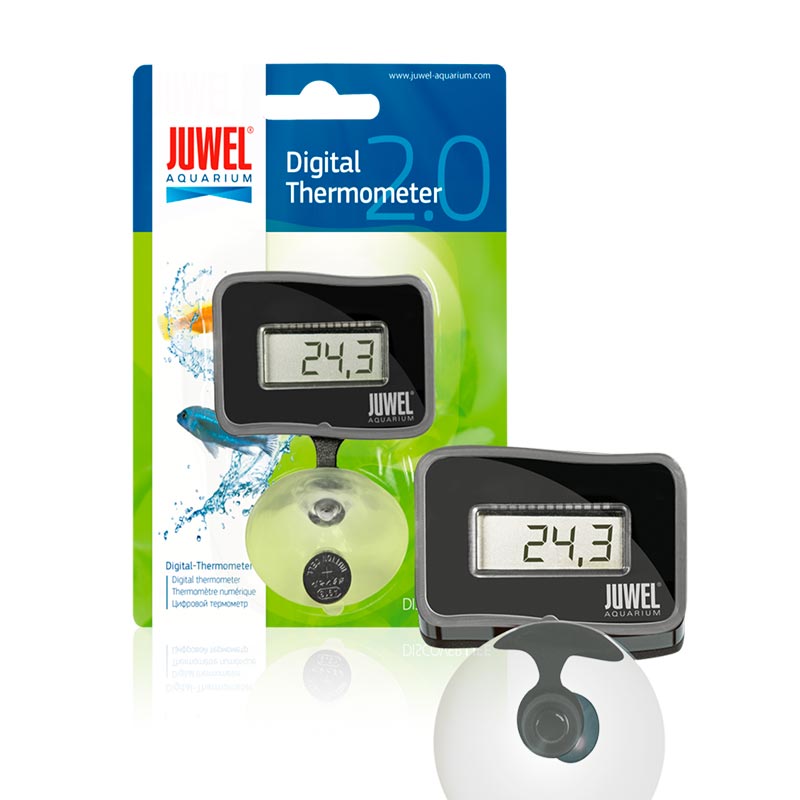 Juwel (Ювель) 2.0 - Цифровой термометр для аквариума (6х10х2,5 см) в E-ZOO