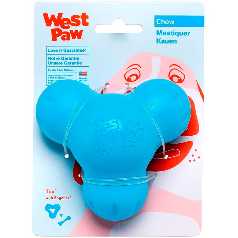 West Paw (Вест Пау) Tux Treat Toy - Іграшка для ласощів для собак (10 см) в E-ZOO