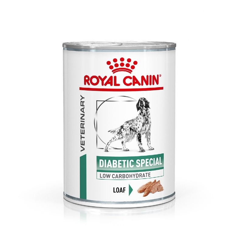 Royal Canin (Роял Канин) Diabetic Special Low Carbohydrate - Консервированный корм, диета для собак при сахарном диабете (паштет) (410 г) в E-ZOO