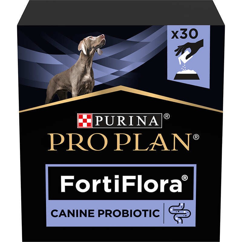 Pro Plan Veterinary Diets (Про План Ветеринари Диетс) FortiFlora Canine - Кормовая добавка с пробиотиком для собак (30х1 г) в E-ZOO