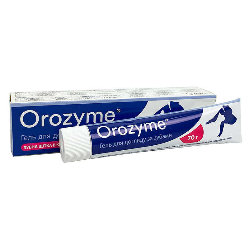 Orozyme (Орозім) - Гель для догляду за порожниною рота вихованців різних видів (70 г) в E-ZOO