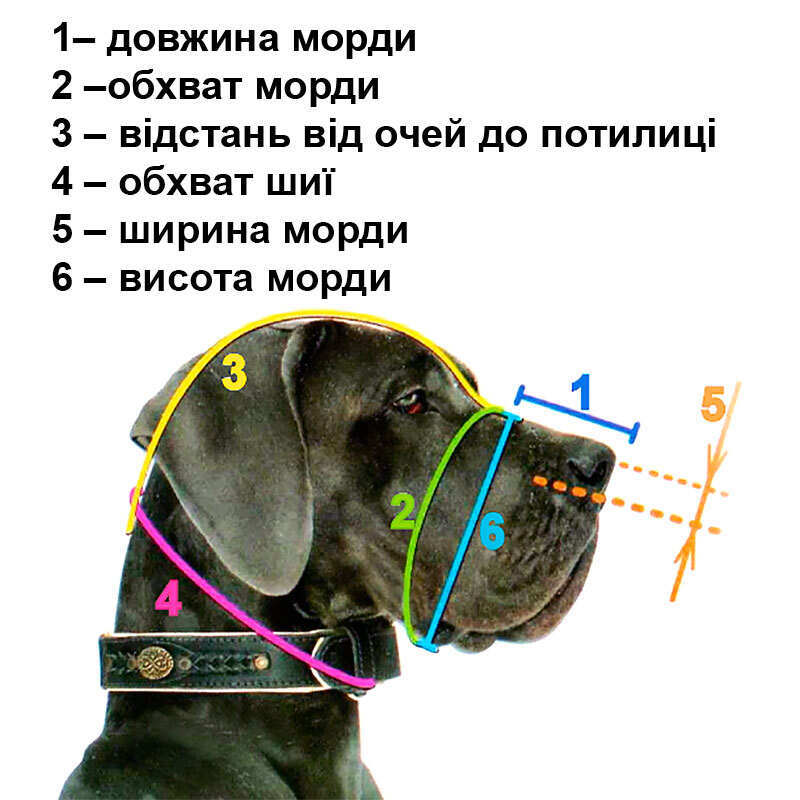 Тrixie (Тріксі) Muzzle Loop - Нейлоновий намордник-петля для собак (16-28х18-30 см) в E-ZOO