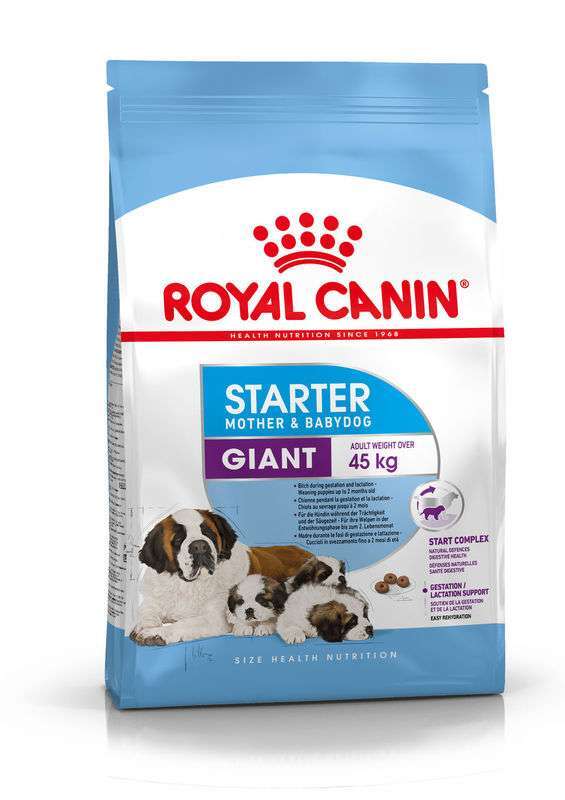 Royal Canin (Роял Канін) Giant Starter Mother&Babydog - Сухий корм для цуценят і годуючих самок гігантських порід (15 кг) в E-ZOO